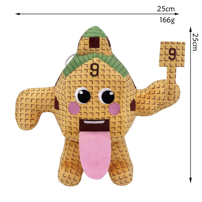 Lore 9 Stoff-Figur – Kuscheliges Plüschtier - Brainrot Style Stoff-Figur