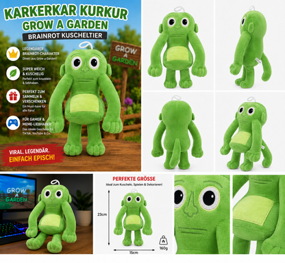 Karkerkar Kurkur Kuscheltier – Grow a Garden Brainrot Plüschtier
